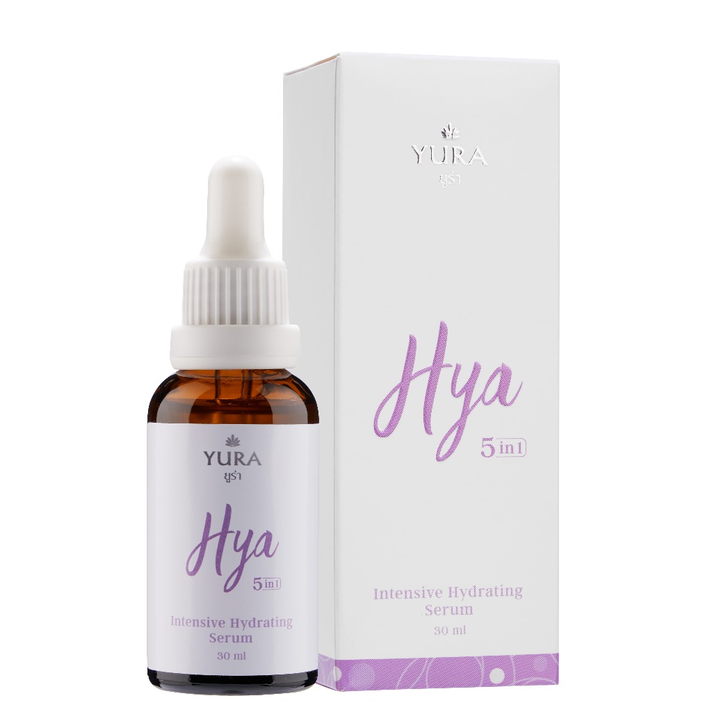 ยูร่า ไฮยา 5 อิน 1 อินเทนซีฟ ไฮเดรติ้ง ขนาด 30 มล. (Yura Hya 5 in 1 Intensive Hydrating Serum 30ml.)