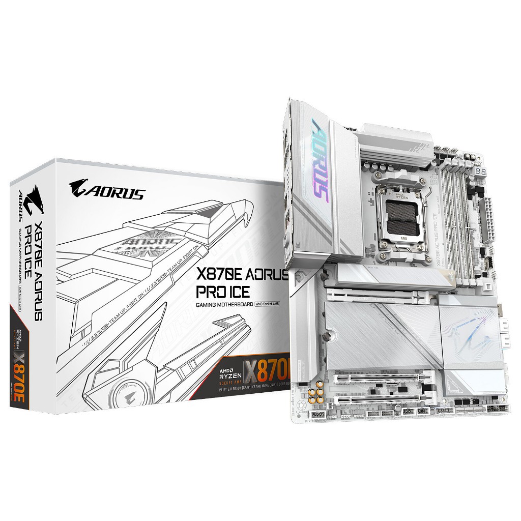 GIGABYTE X870E AORUS PRO ICE MAINBOARD