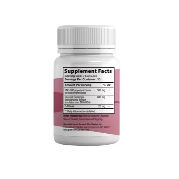 Can’t Weight - Integrative Peptides 60 caps ช่วยลดปริมาณการบริโภคแคลอรี่และลดมวลไขมันในร่างกายEXP2027 - รูปที่ 2