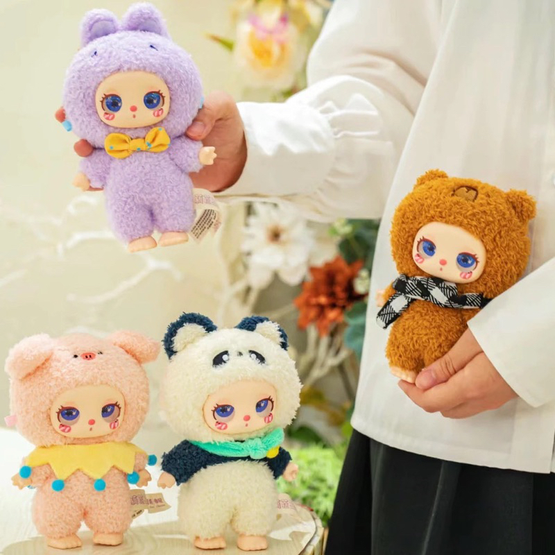 (ใช้โคดลด 30%)พวงกุญแจ liila’s lucky cat zoo v2 แบบสุ่ม