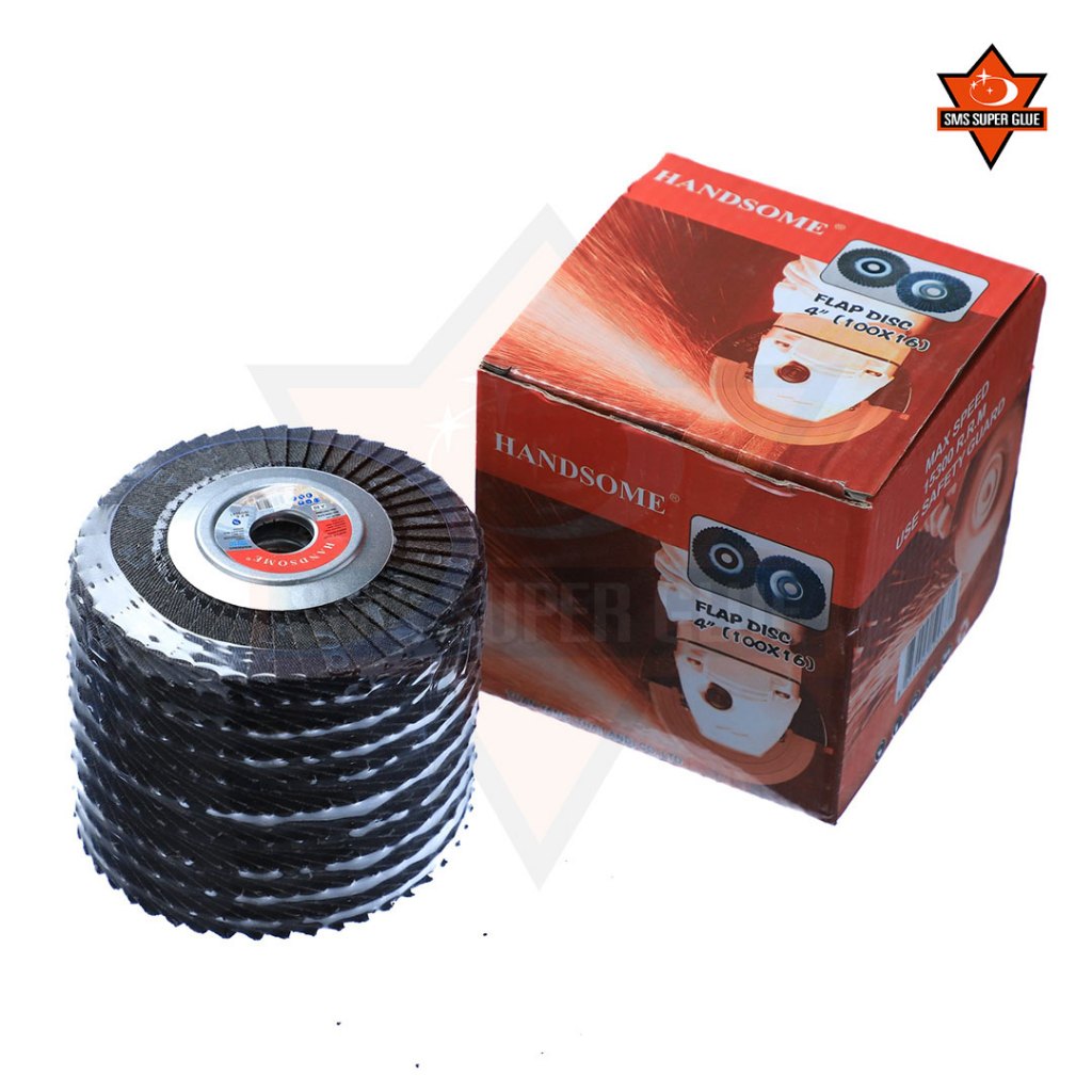 กระดาษทรายซ้อนหลังอ่อน HANDSOME กระดาษทรายซ้อน  ผ้าทรายเรียงซ้อน เบอร์40ถึงเบอร์120 10ใบ/กล่อง - รูปที่ 4