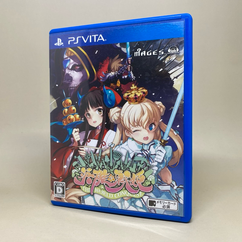 Eiyuu Senki The World Conquist PS Vita | แผ่นเกมเพลสเตชั่นวีต้า แท้ | Zone 2 Japan | Japanese | ใช้ง