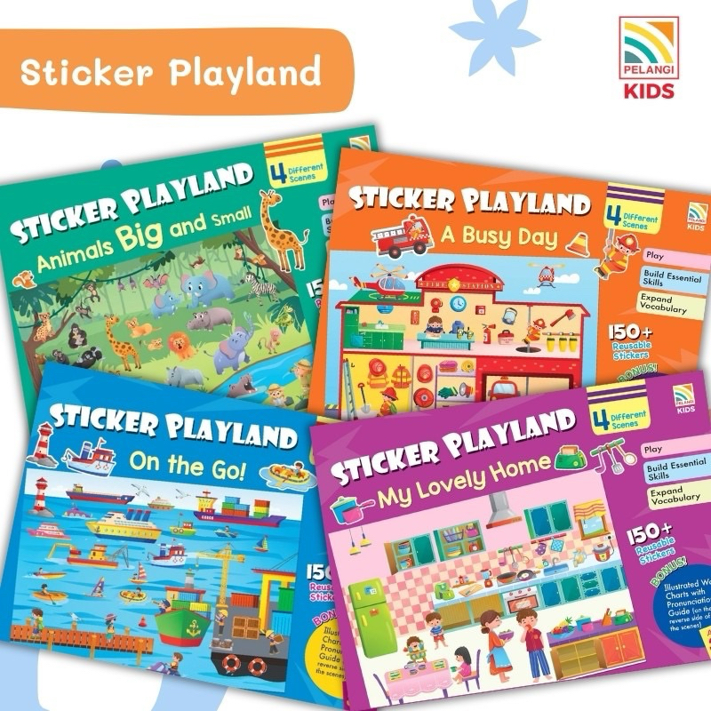 ชุด Sticker Playland 🎡 ติดซ้ำได้