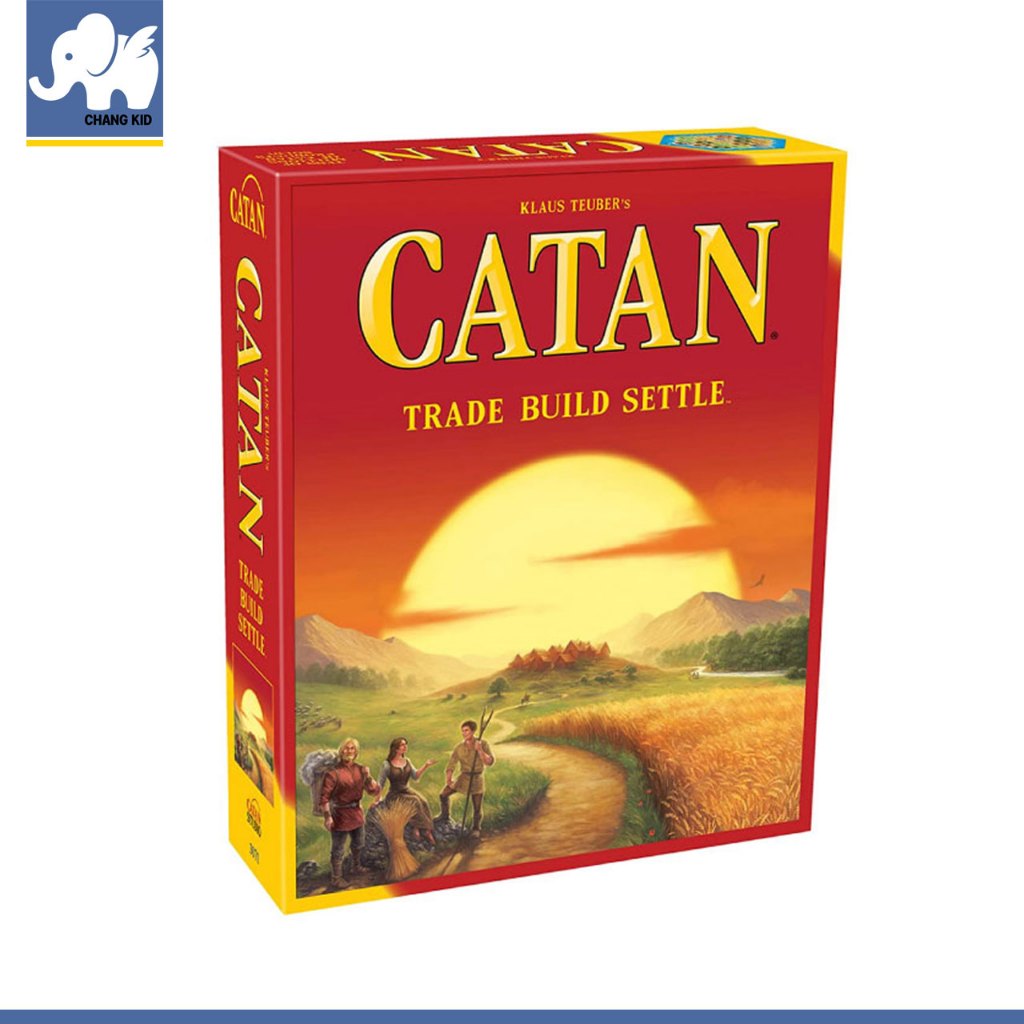 changkid บอร์ดเกม คาทาน Catan Board game นักบุกเบิกแห่งคาทาน  แพจเกจสวยงาม นำเข้า ของแท้ พร้อมส่ง