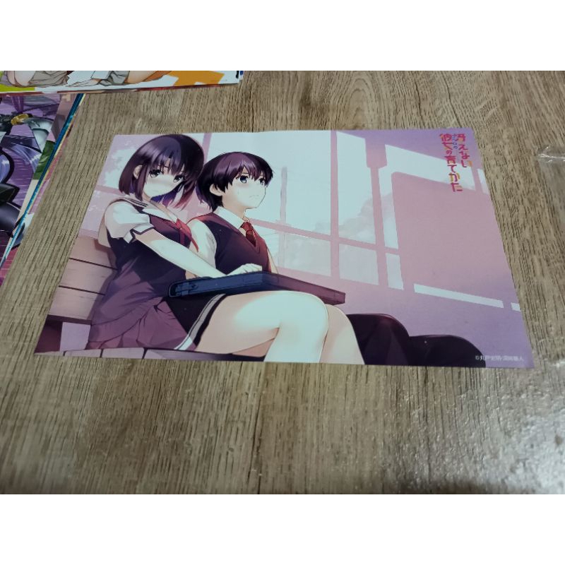 โปสเตอร์ วิธีปั้นสาวบ้านให้มาเป็นนางเอกของผม saekano jp.