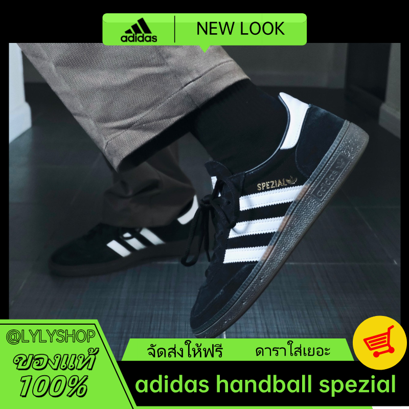 （ของแท้ 100%） adidas originals HANDBALL SPEZIAL  black white DB3021