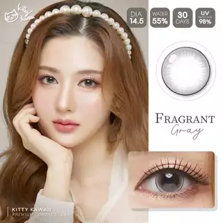 Kitty Kawaii Contact Lens : Fragrant - คอนแทคเลนส์รายเดือนคิตตี้ คาวาอิ พัส (VIAL)