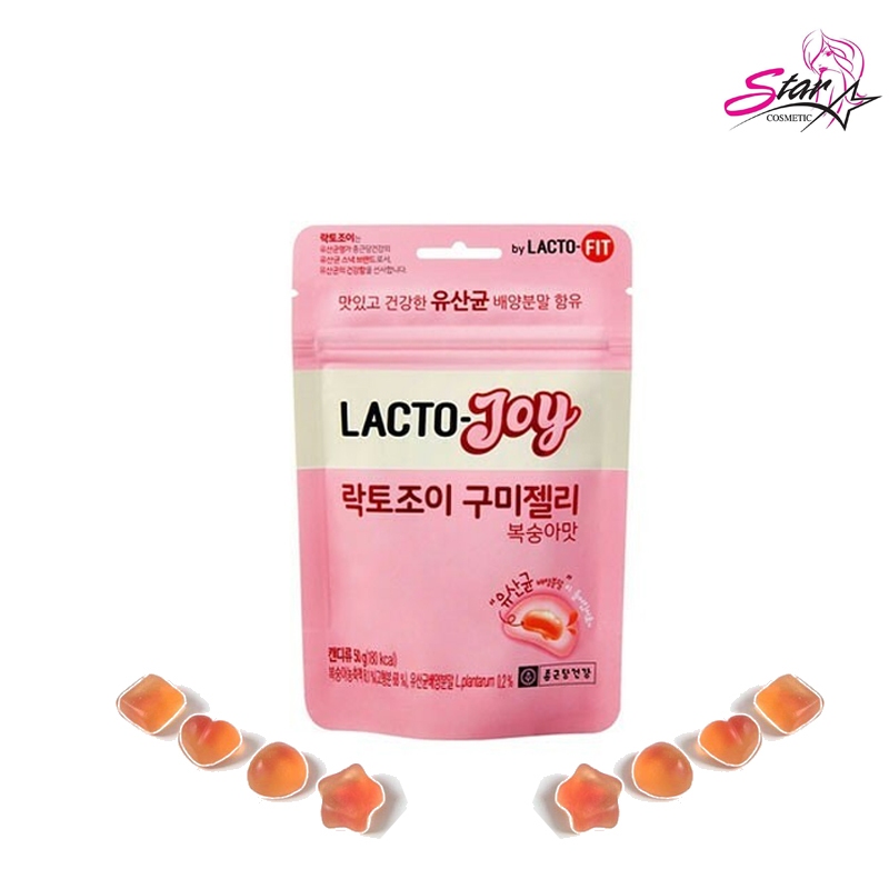 Lacto Joy Gummy Jelly 50 g. แลคโตจอย โพรไบโอติก เยลลี่ เจลลี่โพรไบโอติก