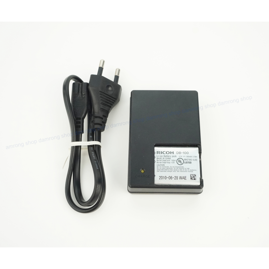 แท่นชาร์จ RICOH BJ-10 แท้ แถมแบตฯ RICOH DB-100