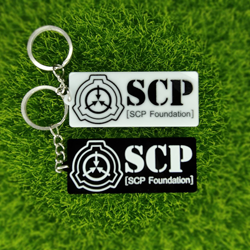 พวงกุญแจ SCP โลโก้หน่วยลับ เท่ๆ สำหรับแฟน SCP