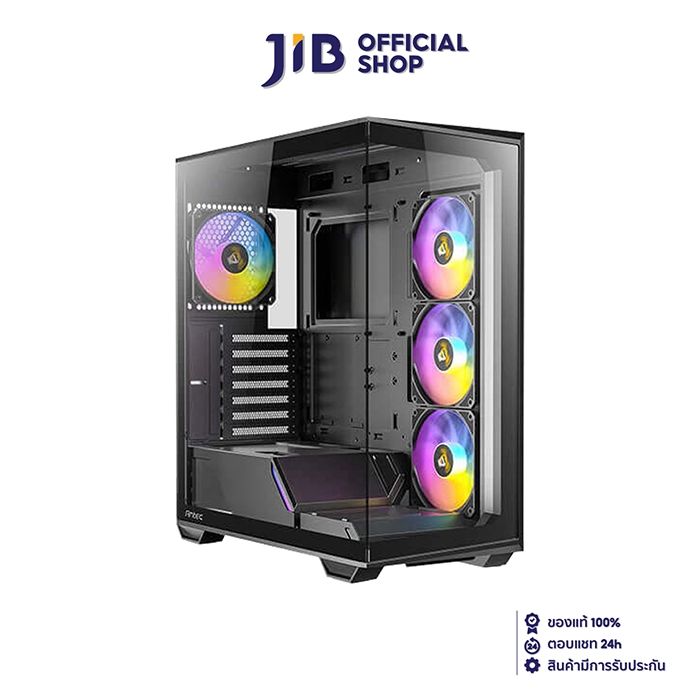 CASE (เคส) ANTEC C3 (BLACK) (ATX)