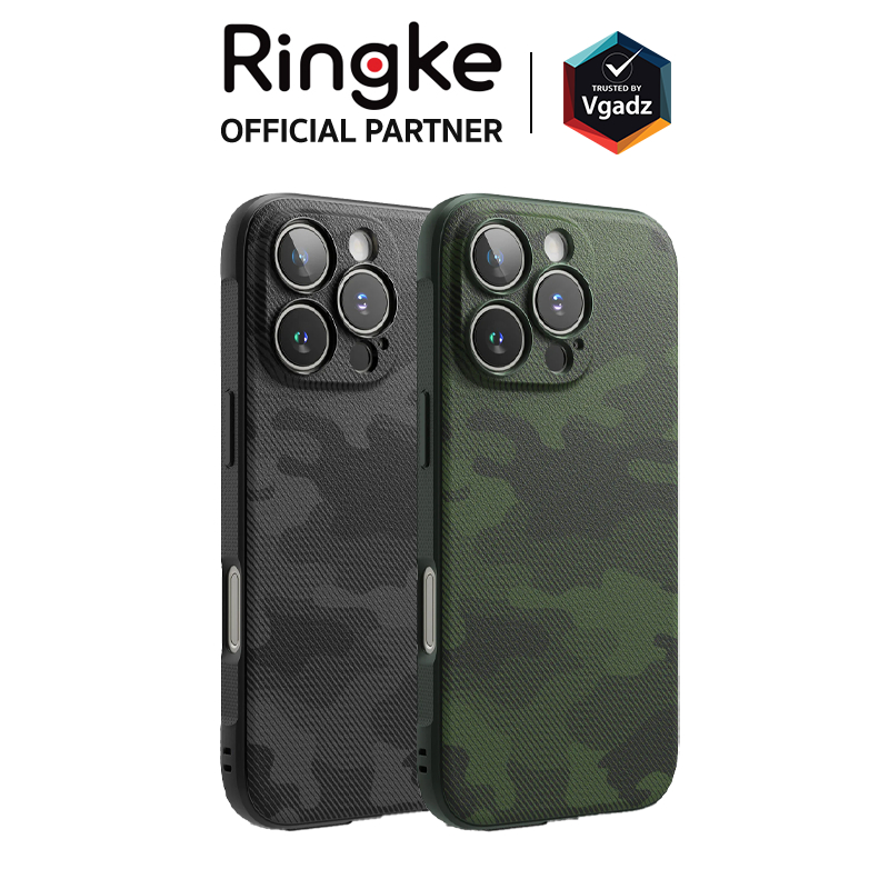 Ringke เคสสำหรับ iPhone 16 / 16 Plus / 16 Pro / 16 Pro Max รุ่น Onyx Design