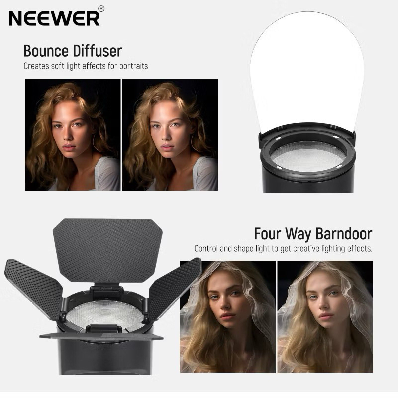 NEEWER AK-R1 Accessories for GODOX V1 V1PRO AD100
