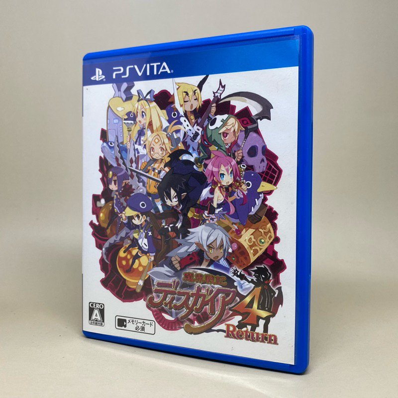 Disgaea 4 Return PS Vita | PlayStation Vita | Original Game | Zone 2 Japan | Japanese | สินค้ามือสอง