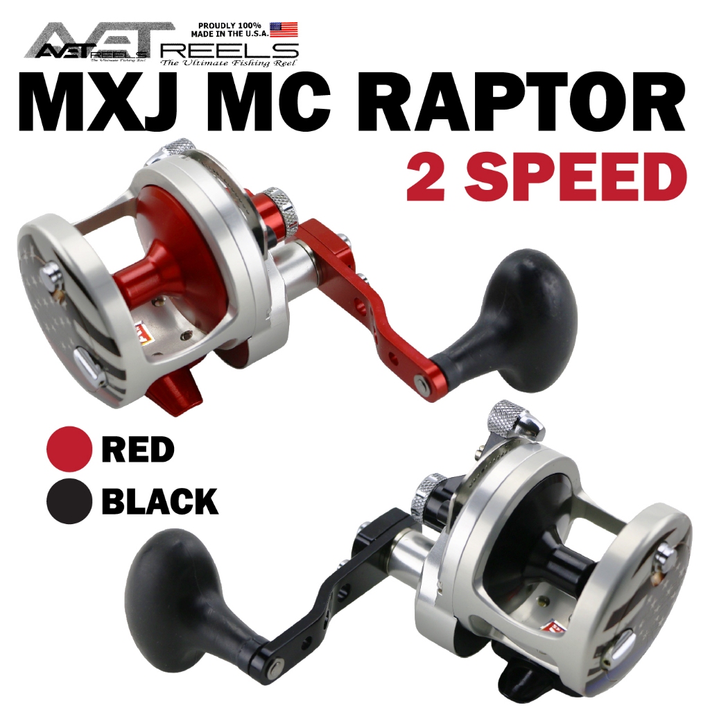 รอกเบท AVET MXJ RAPTOR 2SPEED (หมุนซ้าย)