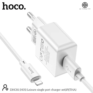 อะแดปเตอร์ หัวชาร์จ สายชาร์จพอร์ต Micro, for i-Phone14,Type-c กระแสไฟ 2.4A Wall charger DH-C81 H05