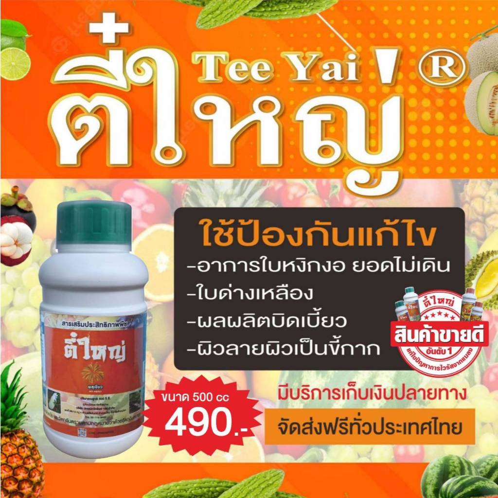 กำจัดเพลี้ยไฟไรแดง ตี๋ใหญ่ 500 cc