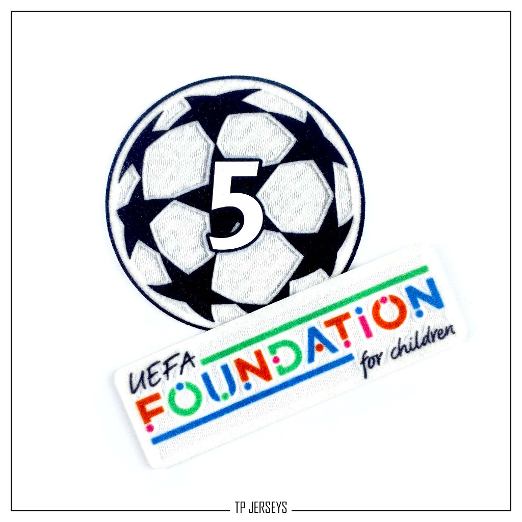อาร์ม UCL Starball #5 + Foundation 2024-25 ของแท้