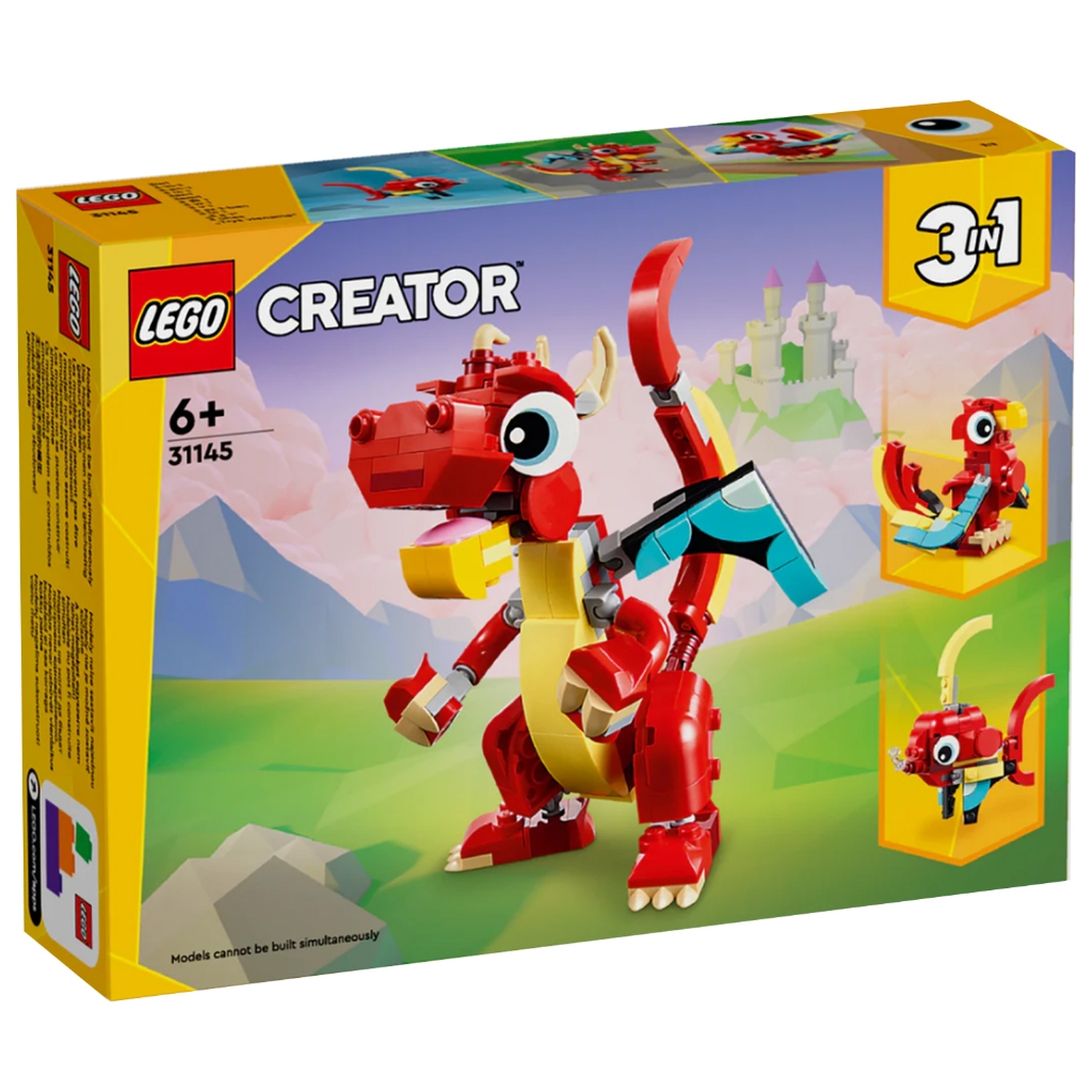 31145 : LEGO Creator 3-in-1 Red Dragon