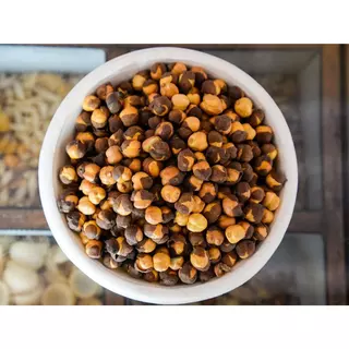 ถั่วลูกไก่คั่ว ไร้น้ำมัน พร้อมทาน Roasted Chickpea without oil 350g