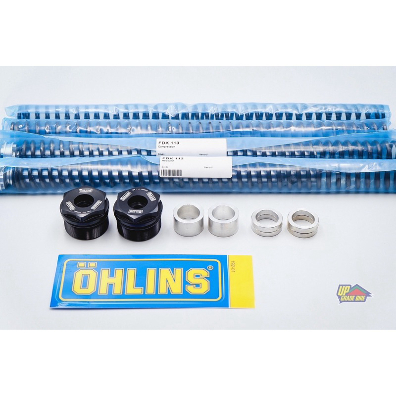 FDK-113 ชุดอัพเกรดโช๊คหน้า OHLINS สำหรับ HONDA DAX125 รับประกัน 2 ปี ชุดละ 9,400฿