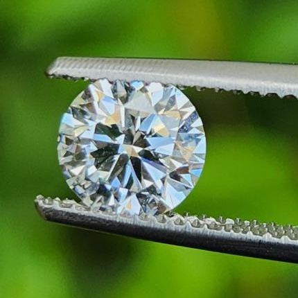 IGI 1.08 carat D VS1 Round shape Lab grown Diamond - น้ำ 100