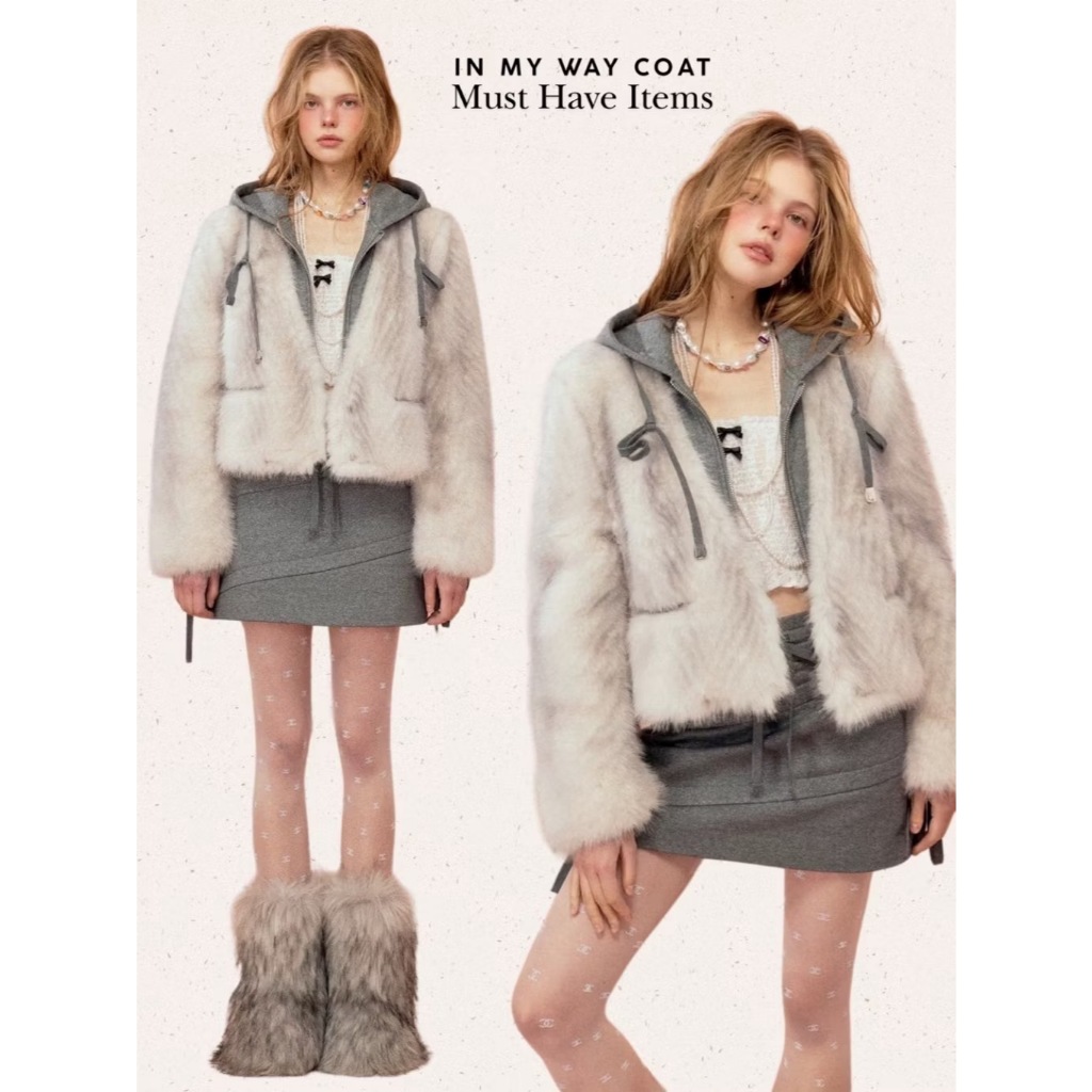 「สินค้าลิขสิทธิ์แท้」24 Winter IRIS x TM designer l IC111771 In my way coat เสื้อผ้าผู้หญิง
