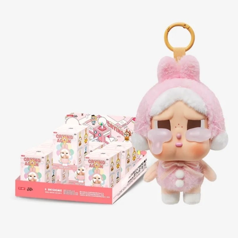[พร้อมส่งจากไทย ] (โค้ดลดเพิ่ม 30%) พวงกุญแจห้อยกระเป๋า CRYBABY Crying Again