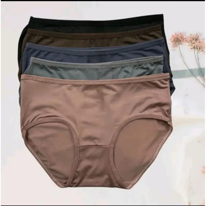 กางเกงใน ผ้าลื่น 10ตัว 119บาท ราคา ถูกที่สุด โปรบีเคเค