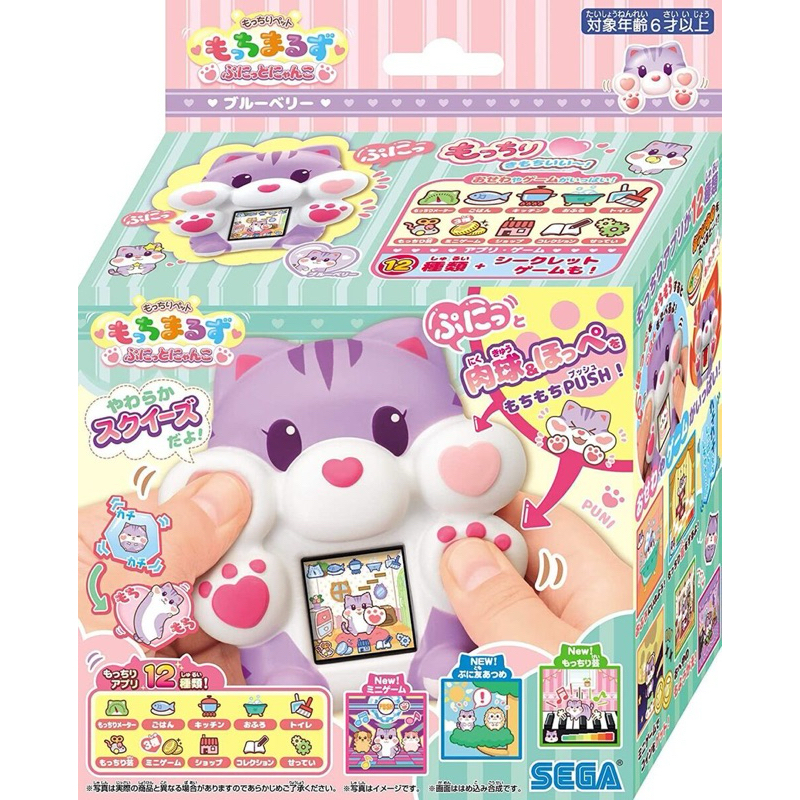 (แท้) Mochchimaruzu เลี้ยงแมว Squishy สกุชชี่ ทามาก็อตจิ สัตว์เลี้ยงดิจิตอล SEGATOYS BANDAI
