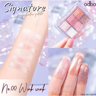 OD276 odbo โอดีบีโอ ซิกเนเจอร์ อายแชโดว์ พาเลท พร้อม-->เบอร์ใหม่