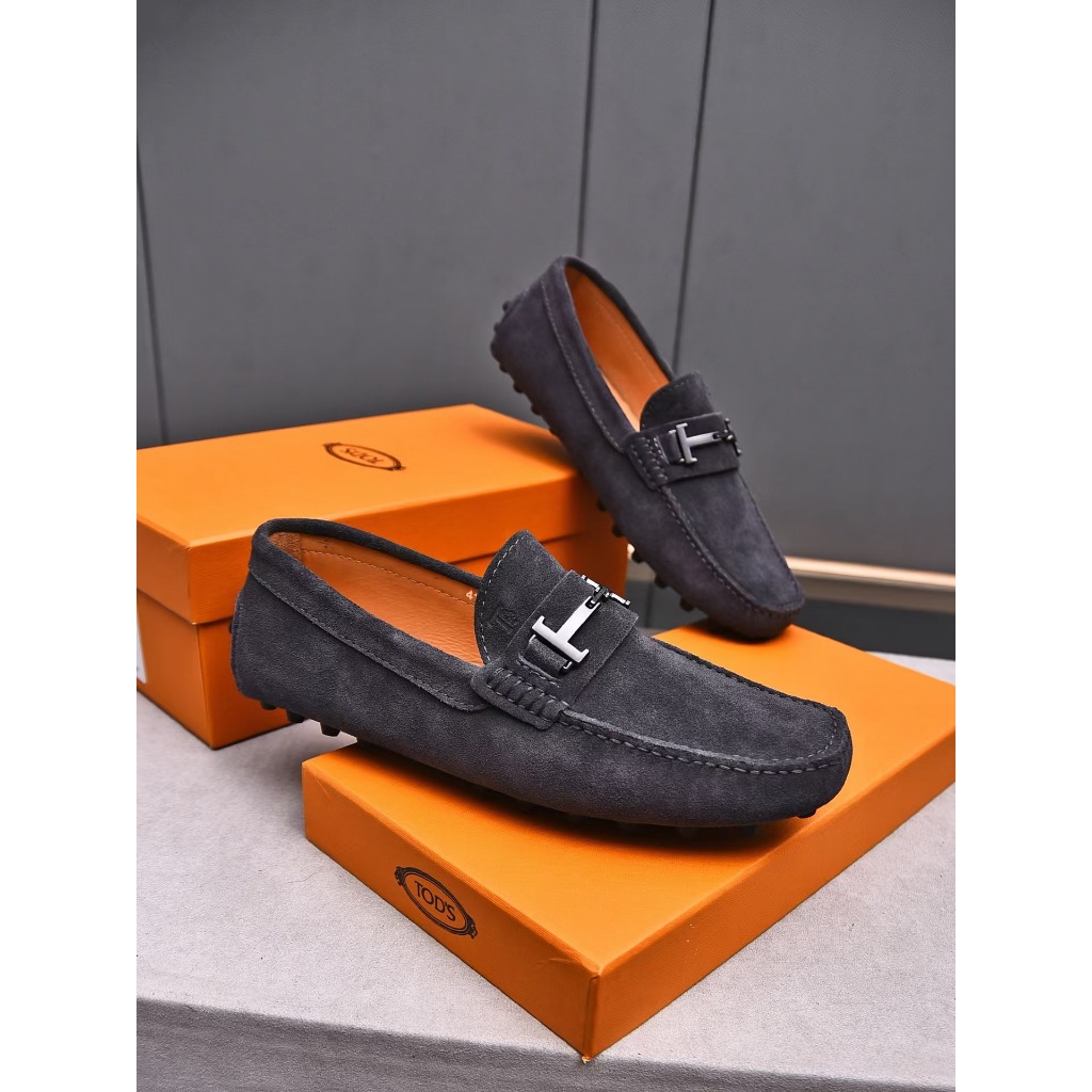 100% genuine TOD'S รองเท้าแฟชั่นผู้ชายสไตล์ใหม่ Lefu - ขนาด: 38-46