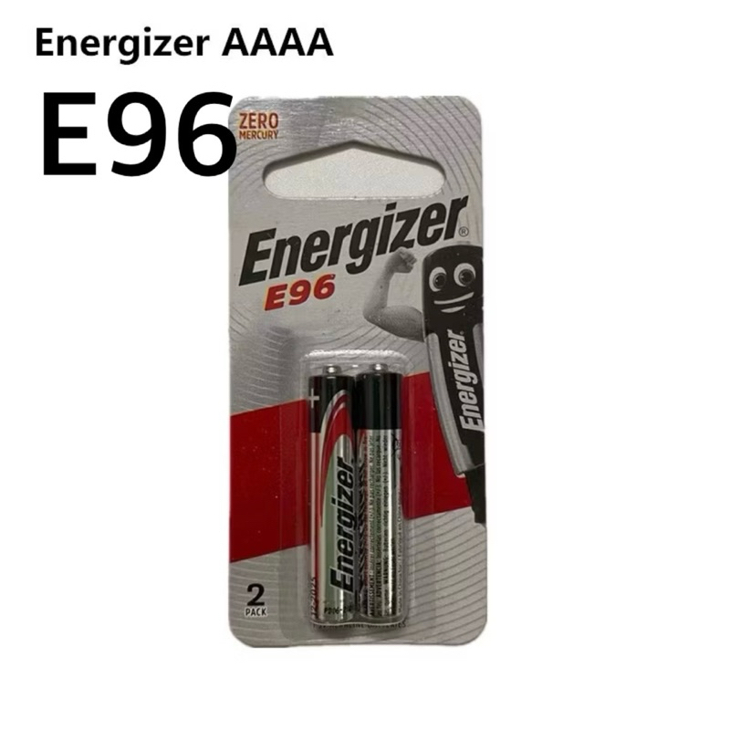 ถ่าน energizer E96 ขนาดAAAA 1 แพค2ก้อน