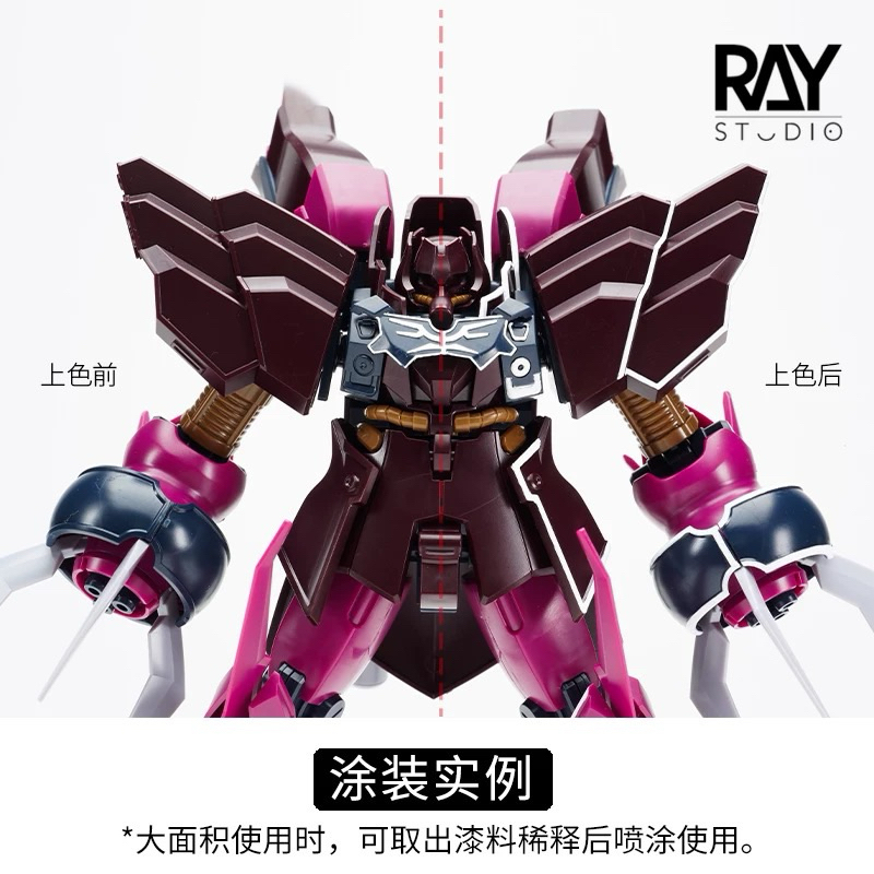 RAY STUDIO ปากกามาร์คเกอร์สีขาว/ดำ Gundam Marker รูปที่ 3