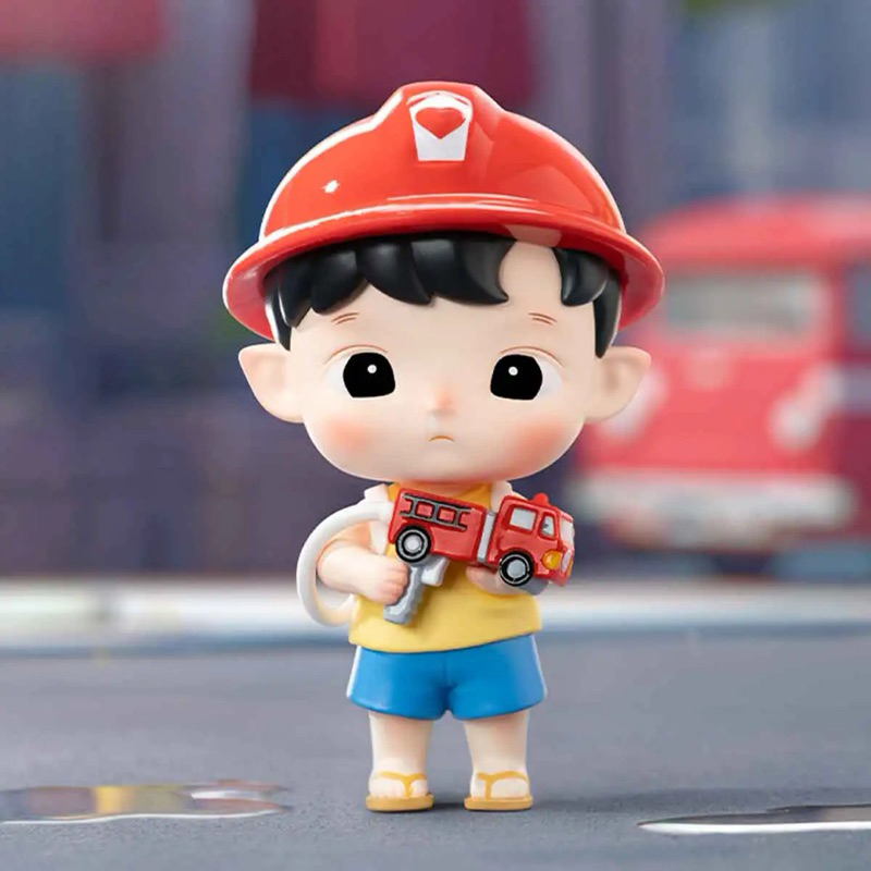 [พร้อมส่ง] Pop MART HACIPUPU My Little Hero Series แบบแกะตัว การ์ดกับกล่องครบ