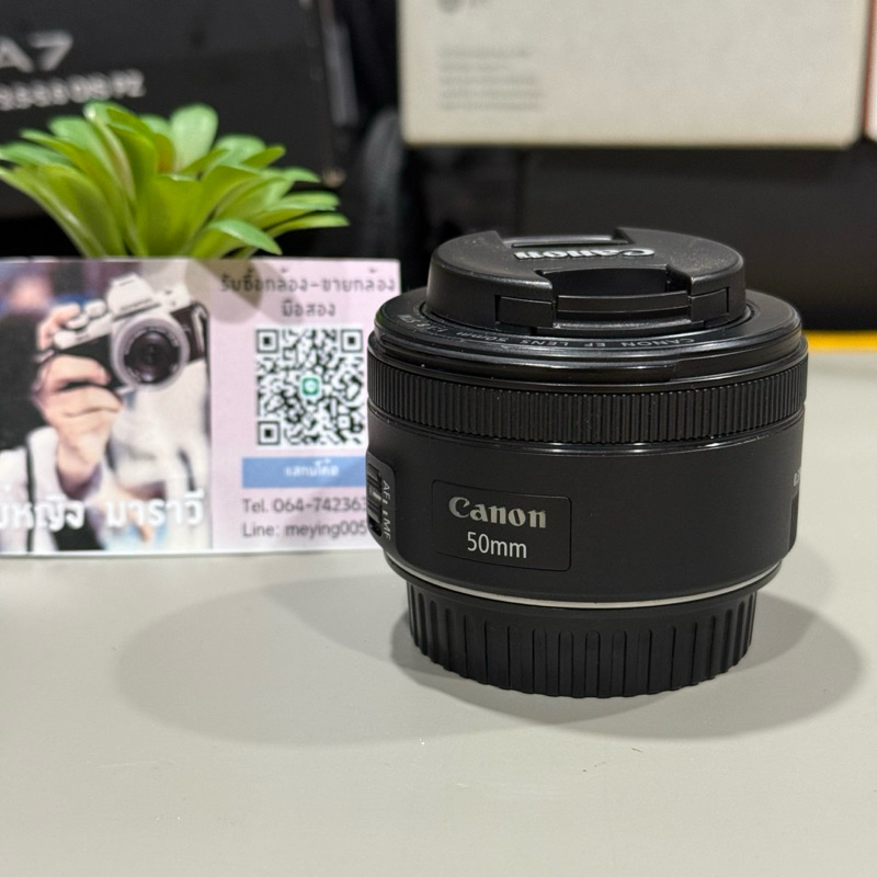 เลนส์ canon 50f1.8 stm