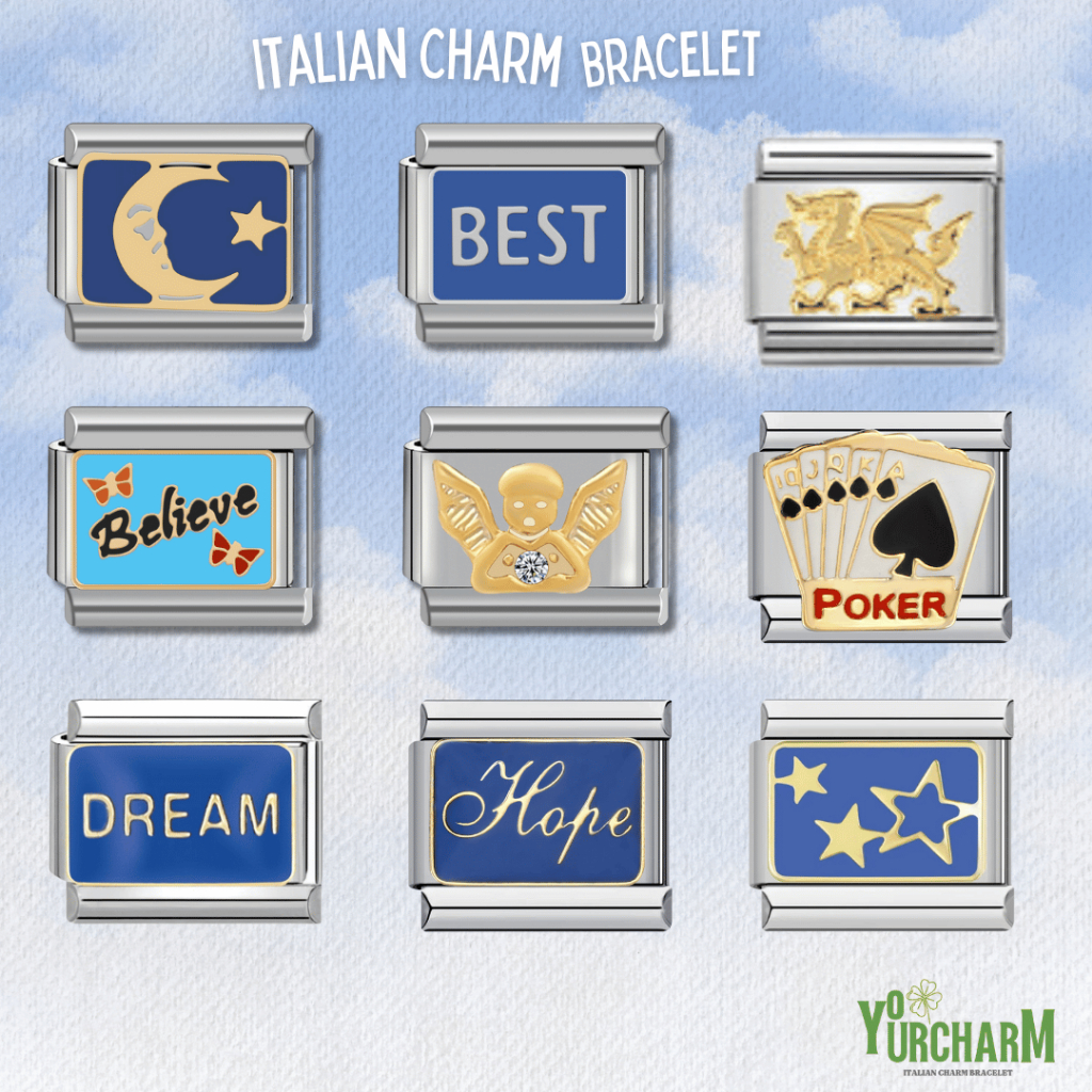 yourcharm italian charm bracelet อิตาเลี่ยนชาร์ม สร้อยข้อมือเลือกลายเองได้