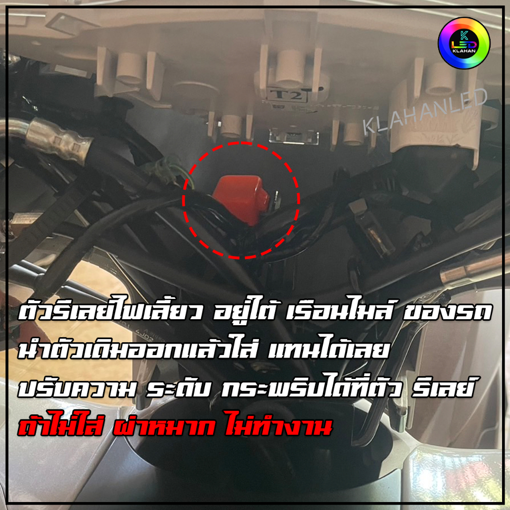 สวิทช์ไฟเลี้ยว ผ่าหมาก หรีด 2026 2025 ตรงรุ่น Lead125 2025 2026 แบบใส่แทนตัวเดิม สวิทช์ผ่าหมาก 2.9ซม - รูปที่ 2