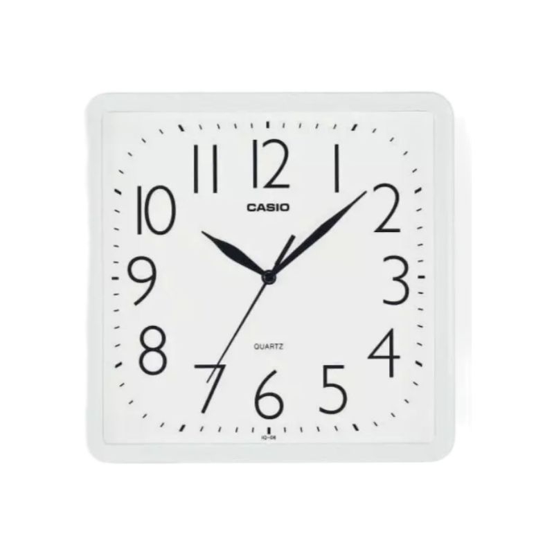 CASIOนาฬิกาแขวนผนังรุ่น IQ-06-7DF/IQ-06-1DF ของแท้รับประกัน 1ปี