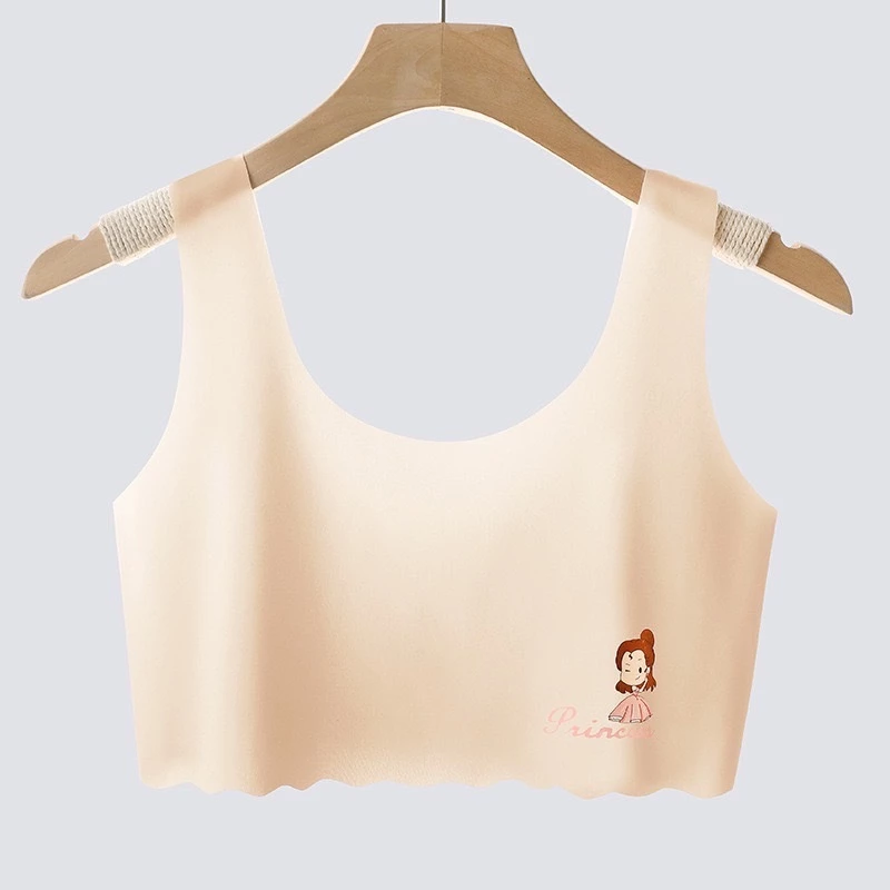 B038เสื้อซับในเด็ก ไม่มีฟองน้ำ ใส่สบาย เนื้อผ้าเย็น ระบายอากาศได้ดี มี 4 สีให้เลือก เหมาะสำหรับเด็กอายุ6-11ปี สินค้าพร้อ thumbnail 5