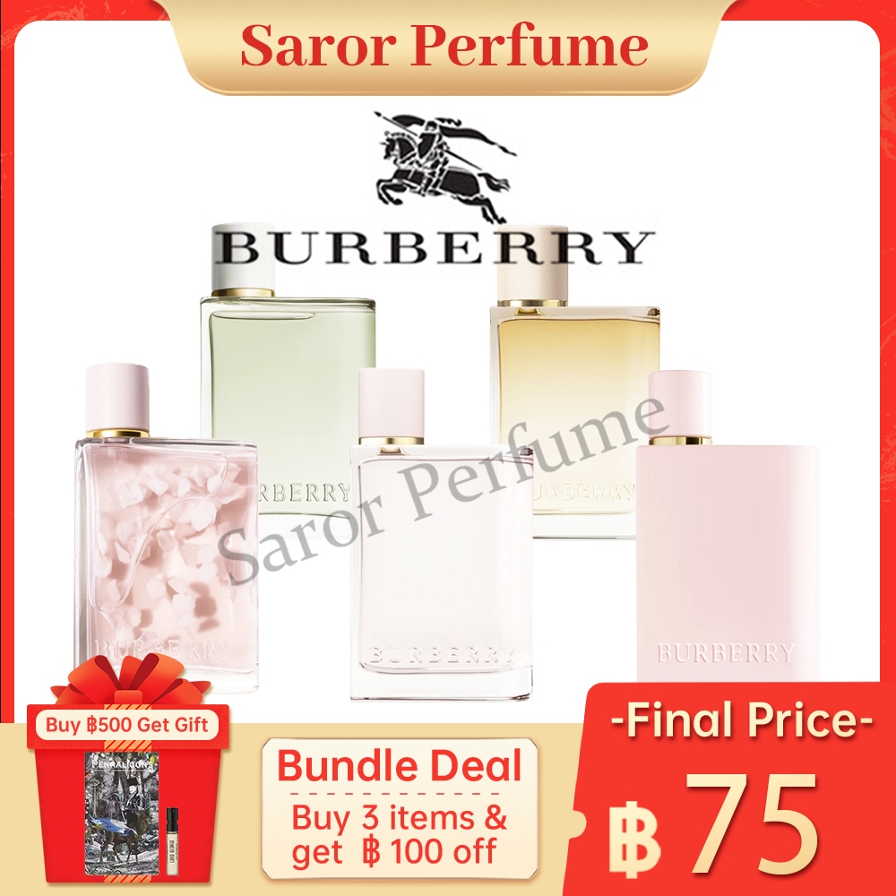 พร้อมส่ง แท้% Burberry Her / Blossom / Elixir de Parfum / Petals EDP 2ml/5ml/10ml น้ําหอมผู้หญิง