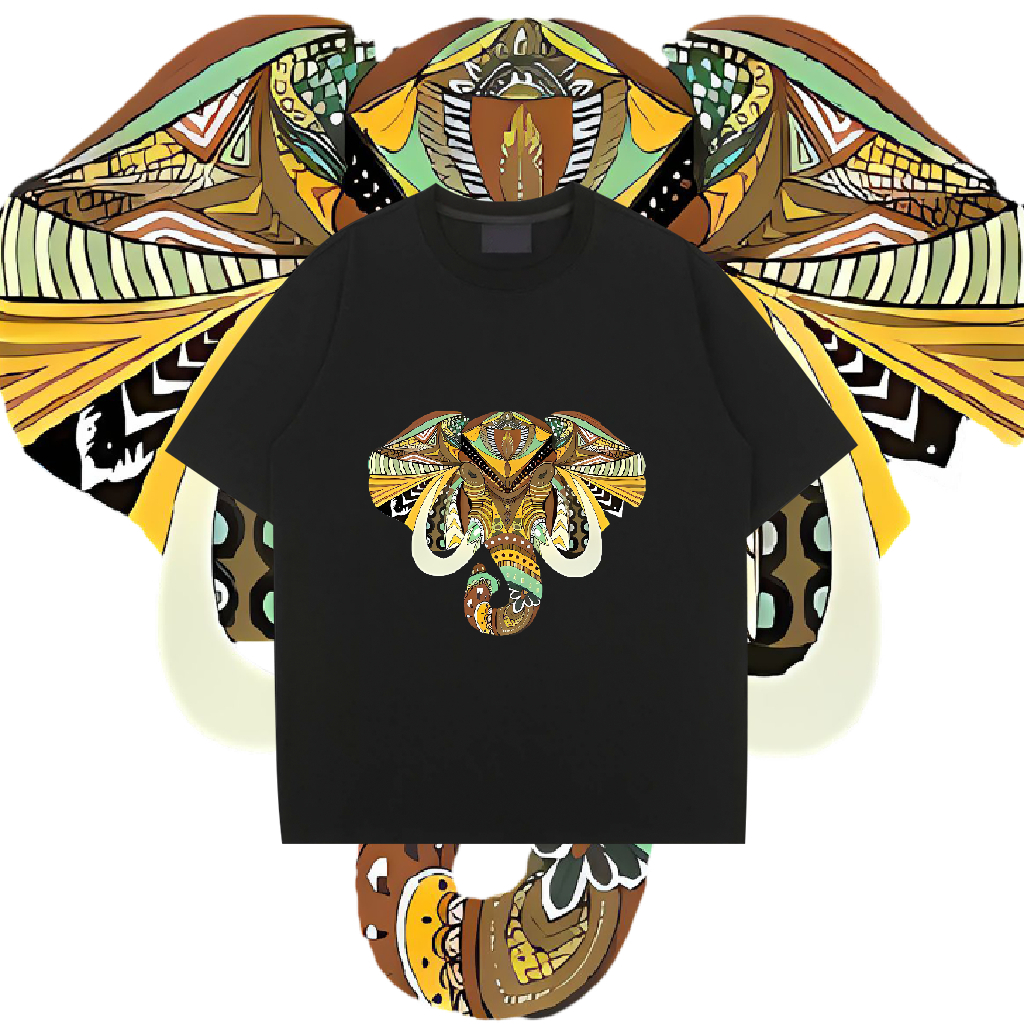 Flash Sale 2024 Thailand ไทย ช้าง เสื้อยืด เสื้อยืด oversize COD