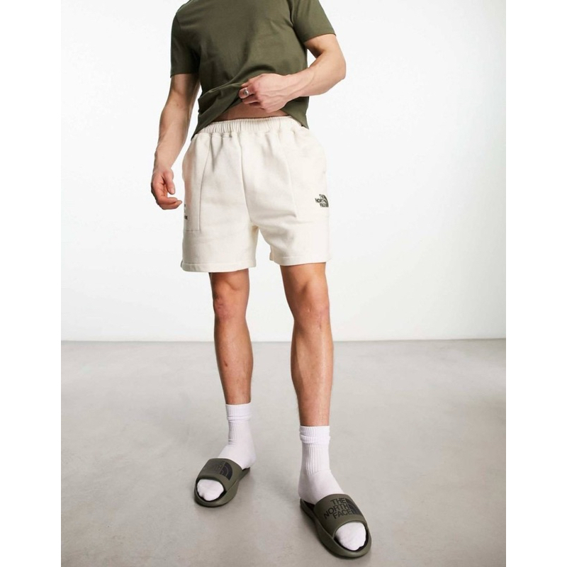 รหัส กส6201 งานป้ายคุณภาพสูง The nörth fáce🧡 กางเกงขาสั้นเอวยืด งานปักสวย เนื้อผ้าคอตตอลยืดหนานุ่ม