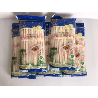 **สินค้าพร้อมส่ง**ตะเกียบไผ่ธรรมชาต หนา5mmยาท 20cmผ่านการฆ่าเชื้อรับประกันคุณภาพ