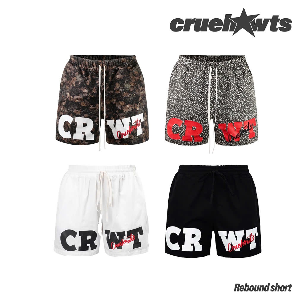 Cruehawts กางเกงขาสั้น Rebound / Kaki Cotton Shorts CSK01