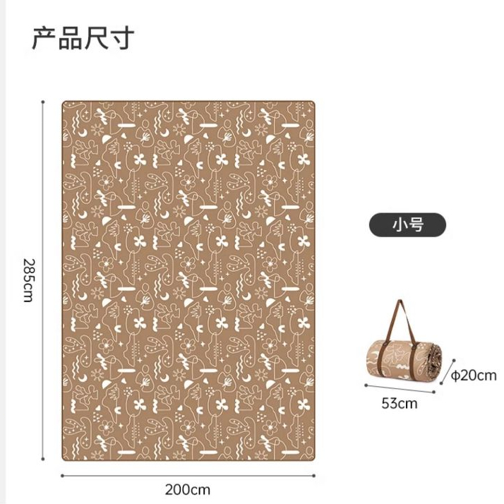 Naturehike เสื่อปิคนิค ผืนใหญ่มาก ไซส์ XXL กันน้ำ ทำความสะอาดง่าย CNK2350WS010 - รูปที่ 7