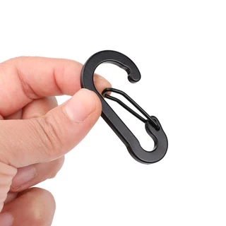 Momopersara พวงกุญแจตะขอ คาราบิเนอร์ ตะขอ carabiner ตะขอแขวนเกี่ยวของ ไว้สำหรับแขวนของต่างๆ น้ำหนักเบา พกพาสะดวก
