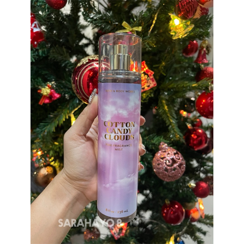 Bath and Body Works Cotton Candy Clouds Fine Fragrance Body Mist 236ml. ของแท้