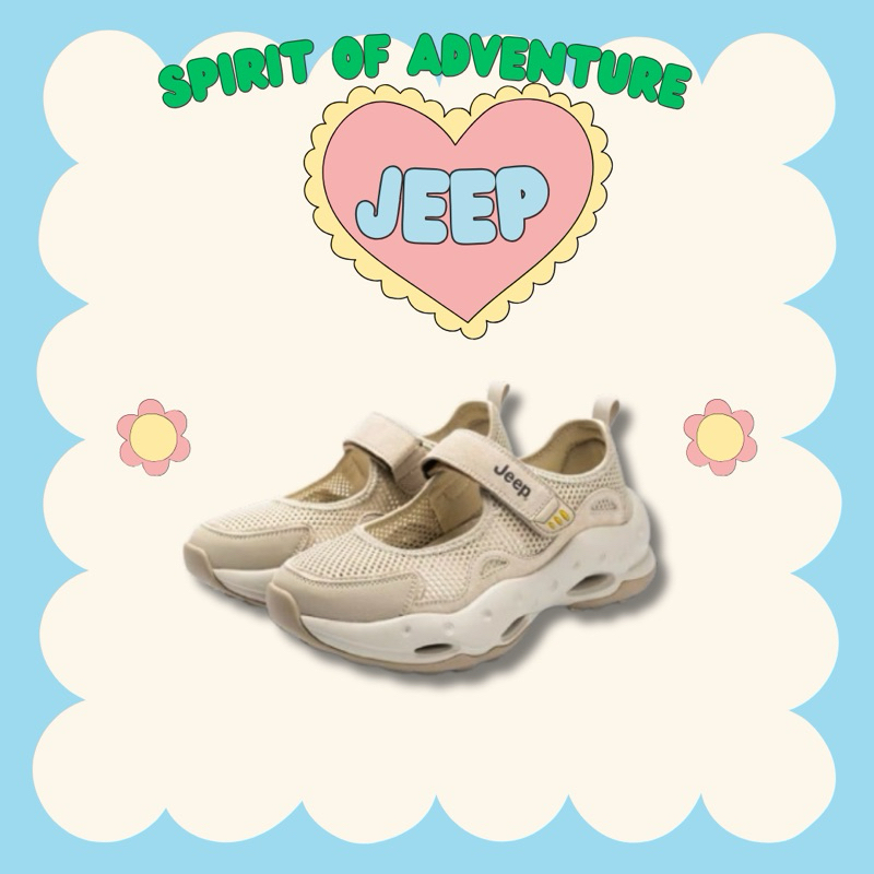 * ส่งฟรี * Jeep รุ่นนี้ใส่เดินเยอะๆสบายเท้ามาก พื้นนิ่มเด้ง