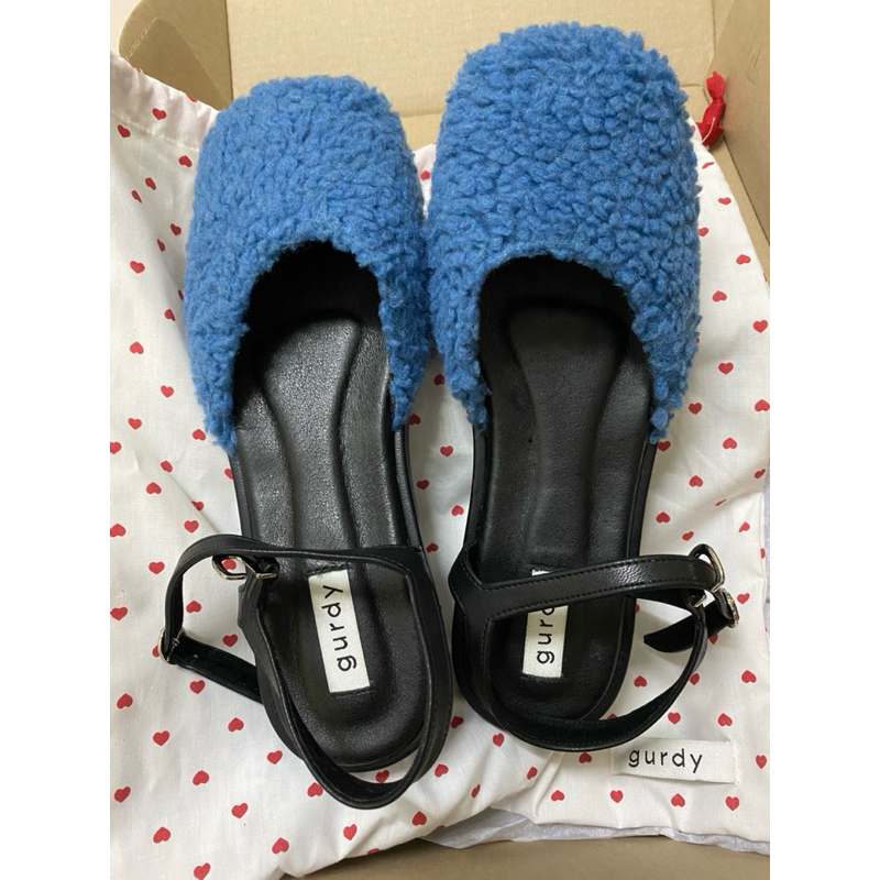 รองเท้า GURDY Jodie Special - Fluffy blue 40 - used once